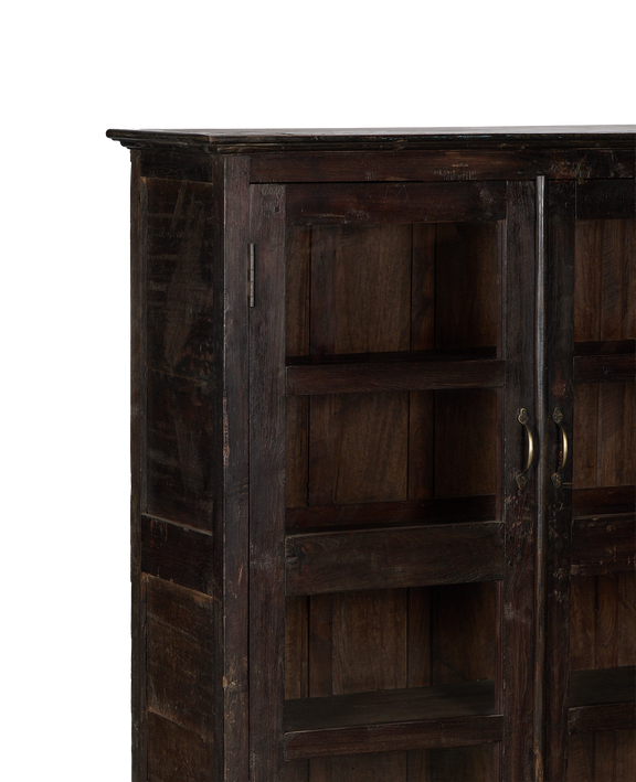Wood Cabinet - Stained