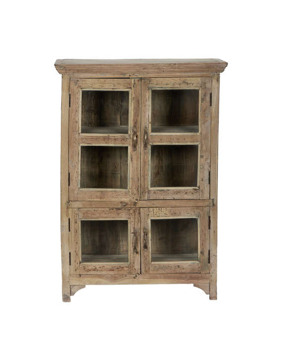 Wood Cabinet - Bleached