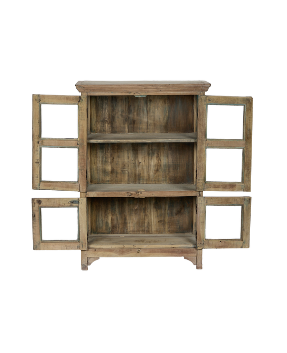 Wood Cabinet - Bleached