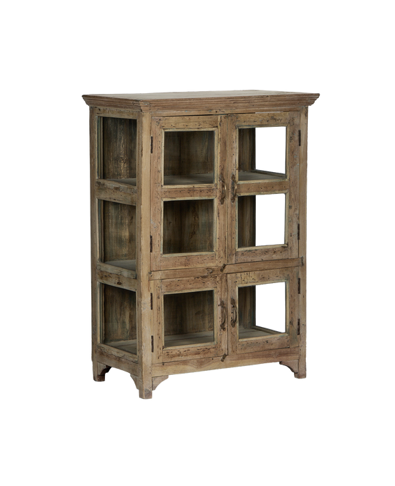 Wood Cabinet - Bleached