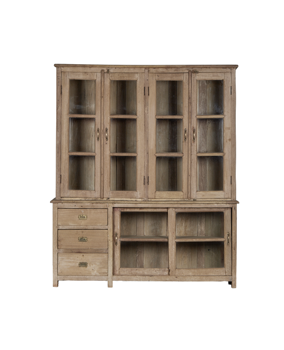 Wood Cabinet - Bleached