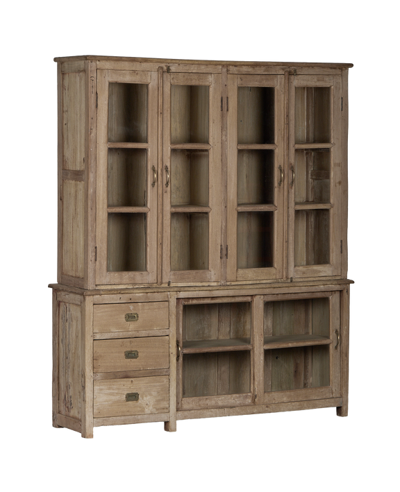 Wood Cabinet - Bleached