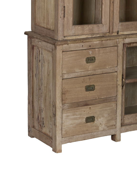 Wood Cabinet - Bleached