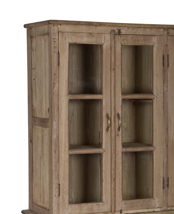 Wood Cabinet - Bleached