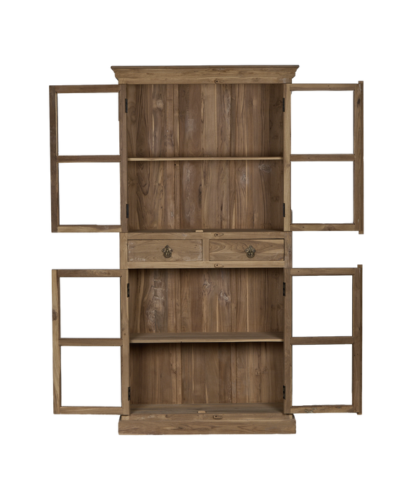 Wood Cabinet - Bleached