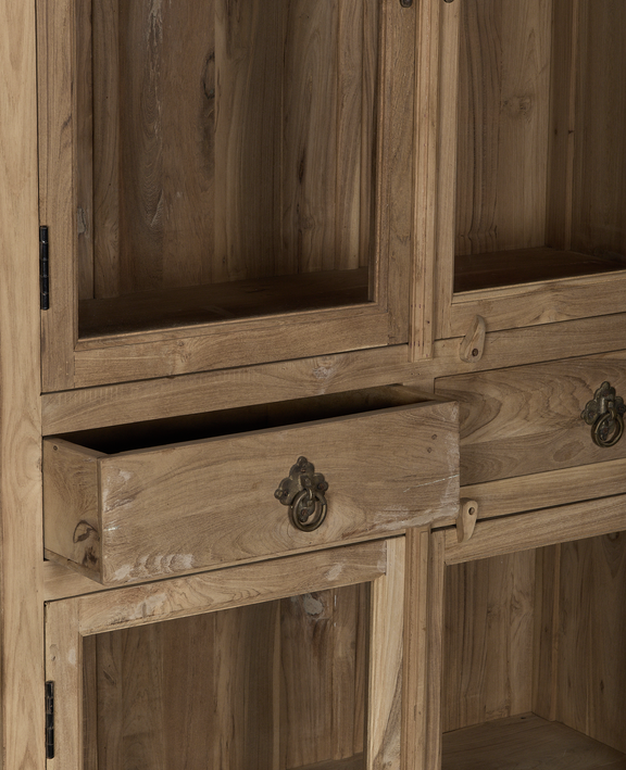 Wood Cabinet - Bleached