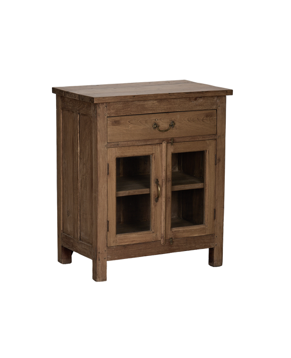 Wood Cabinet - Bleached