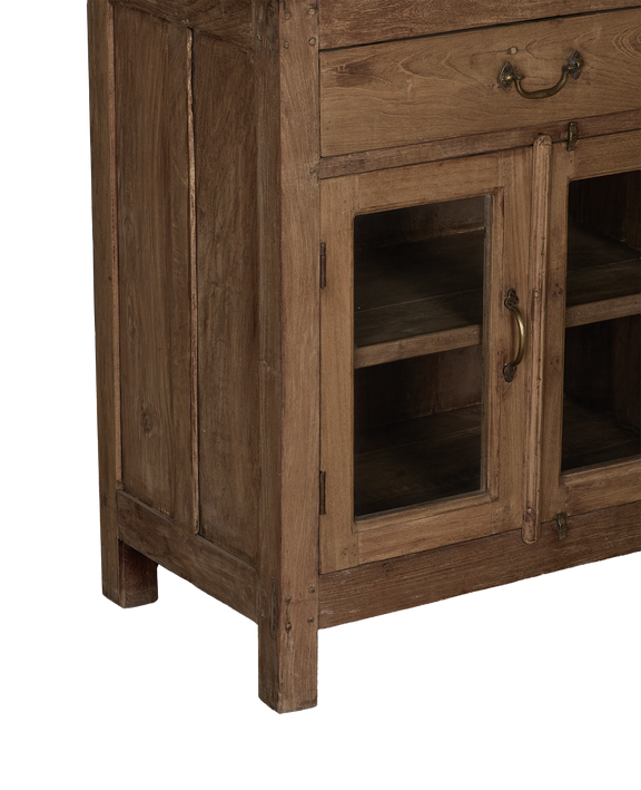 Wood Cabinet - Bleached