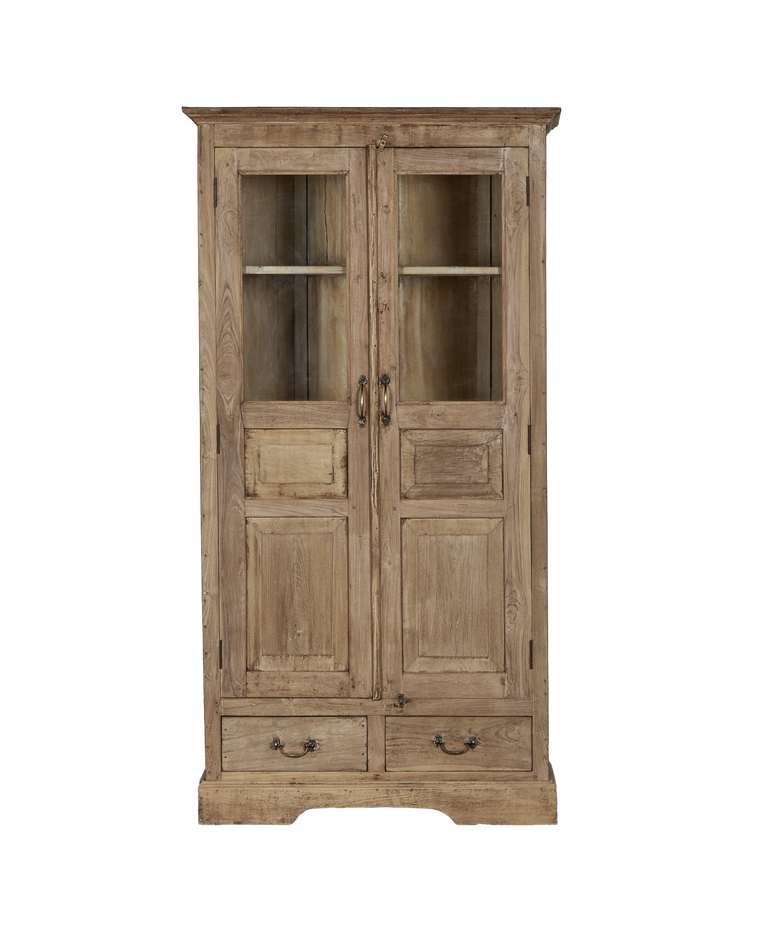 Wood Cabinet - Bleached