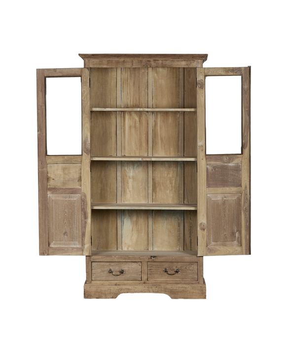 Wood Cabinet - Bleached