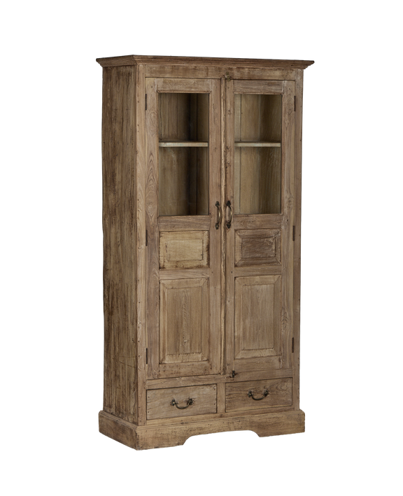 Wood Cabinet - Bleached