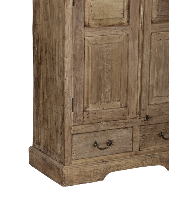 Wood Cabinet - Bleached