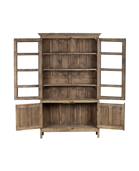 Wood Cabinet - Bleached