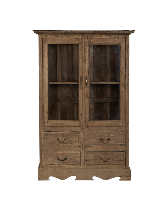 Wood Cabinet - Bleached