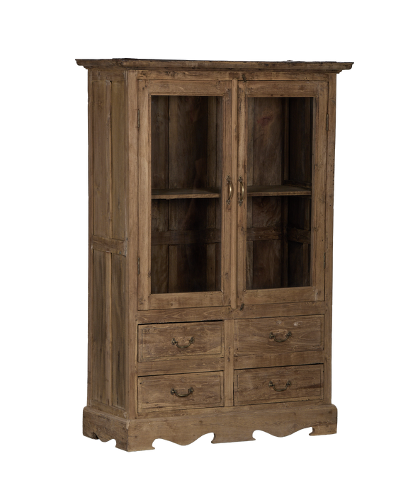 Wood Cabinet - Bleached