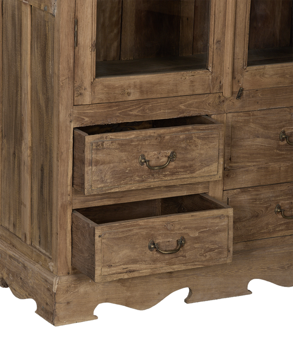 Wood Cabinet - Bleached
