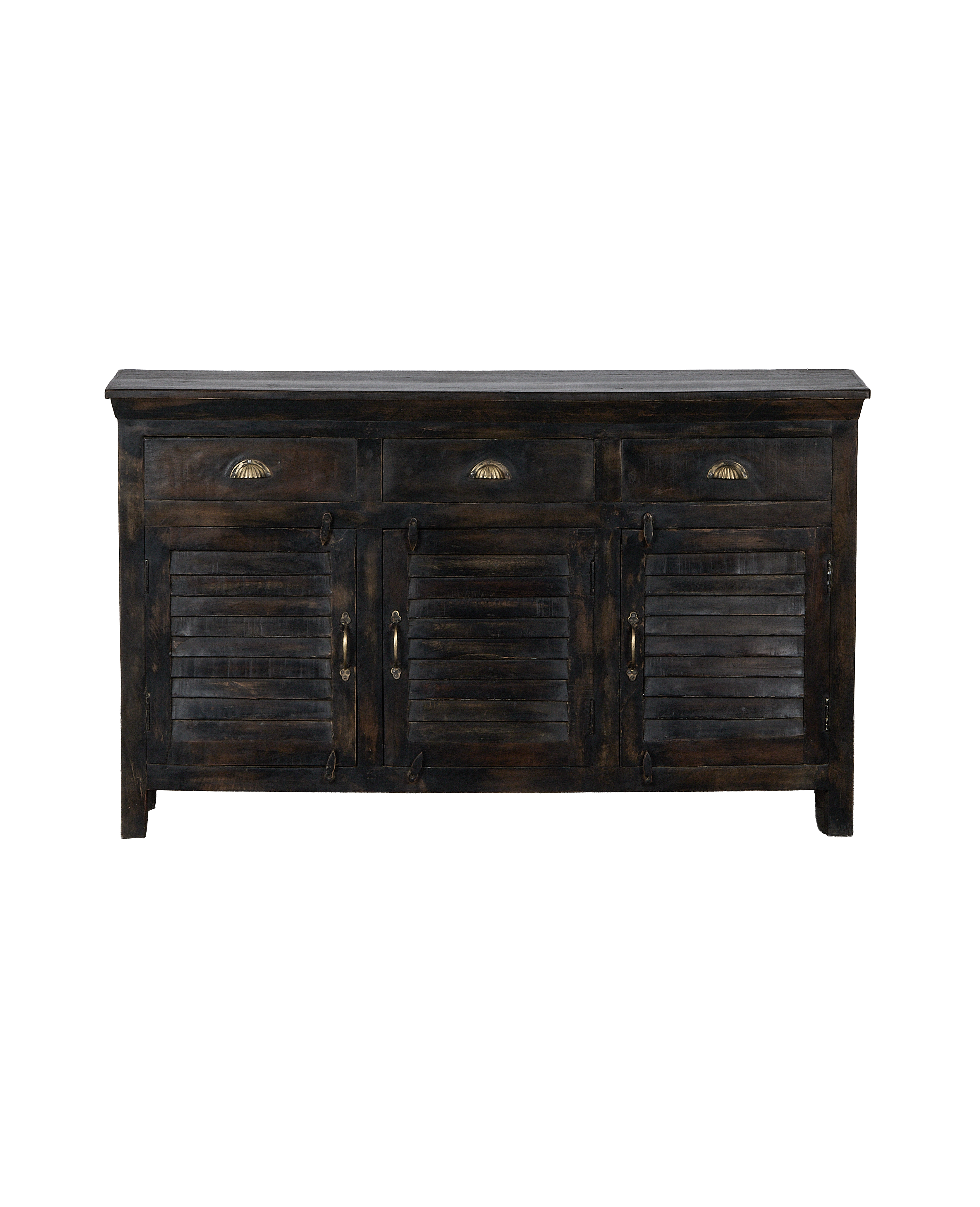 Wood Sideboard - Stained