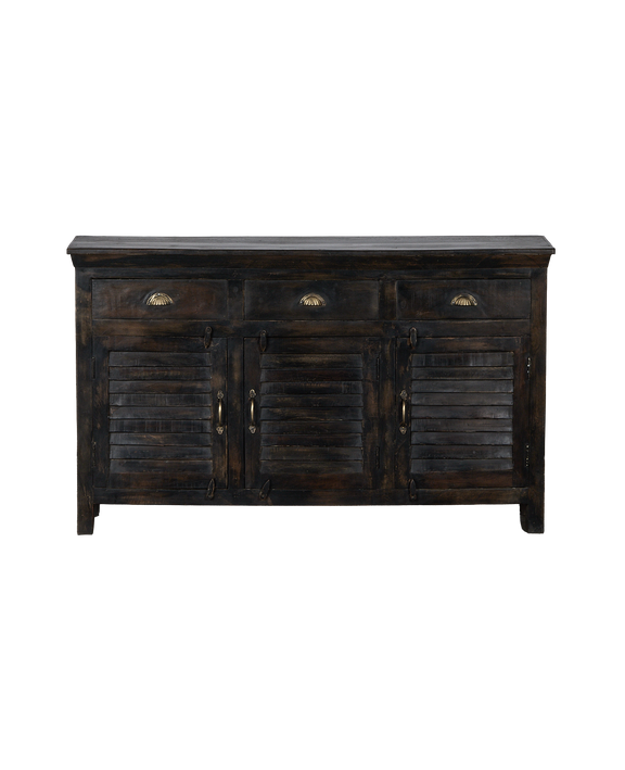 Wood Sideboard - Stained