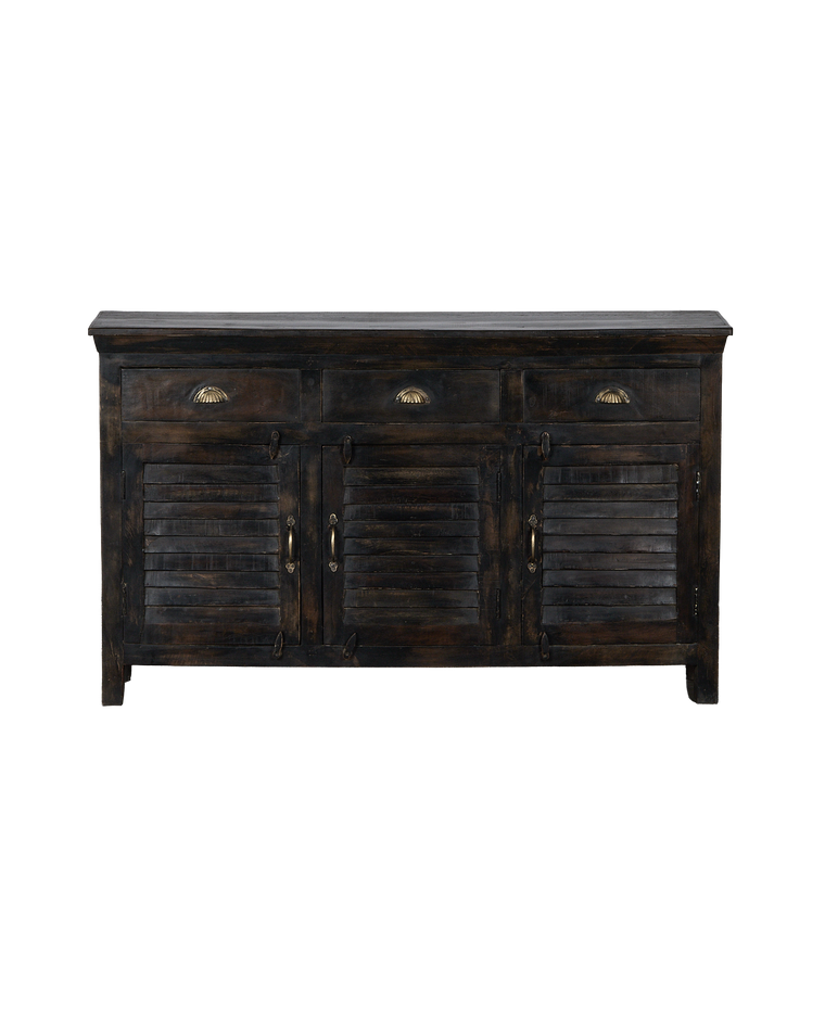 Wood Sideboard - Stained