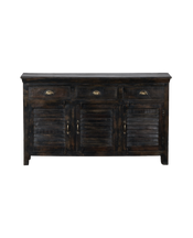 Wood Sideboard - Stained