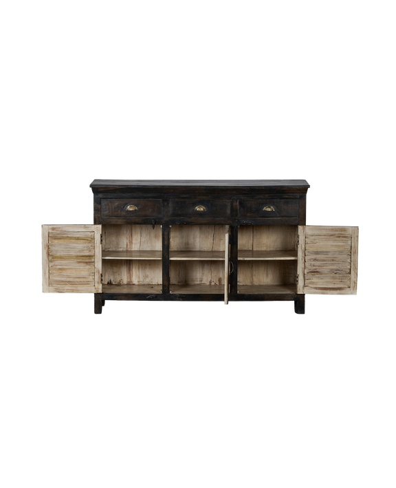 Wood Sideboard - Stained