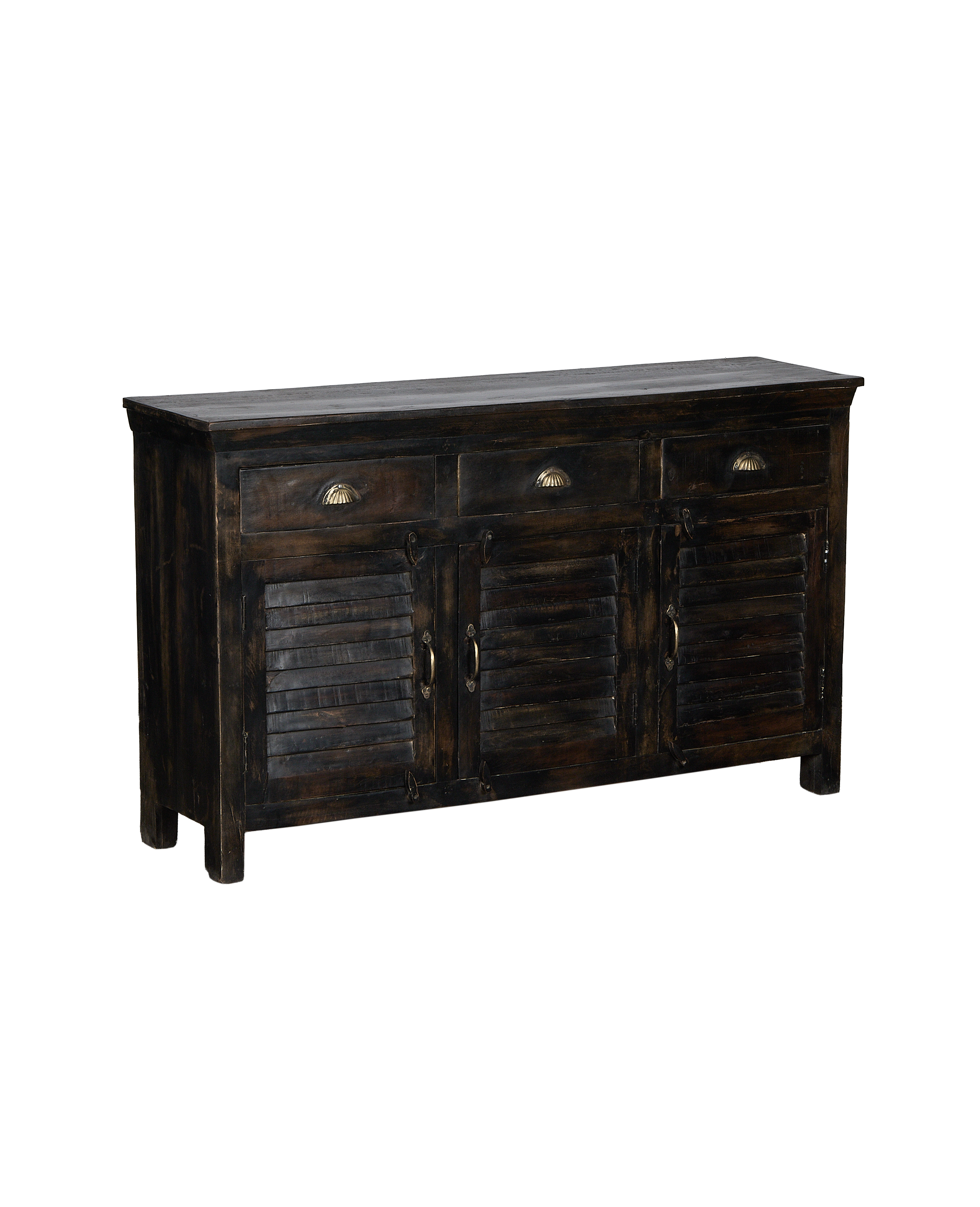 Wood Sideboard - Stained