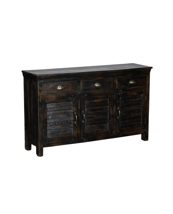 Wood Sideboard - Stained