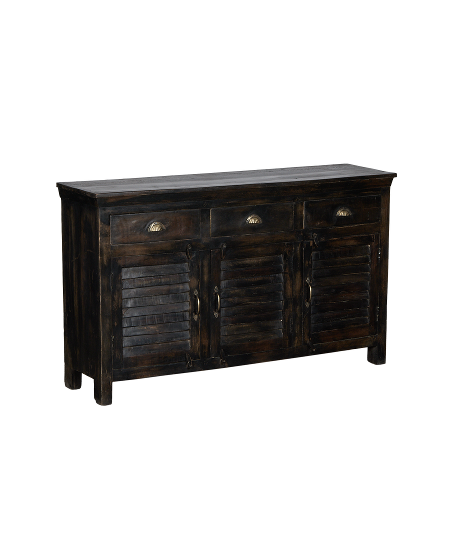 Wood Sideboard - Stained