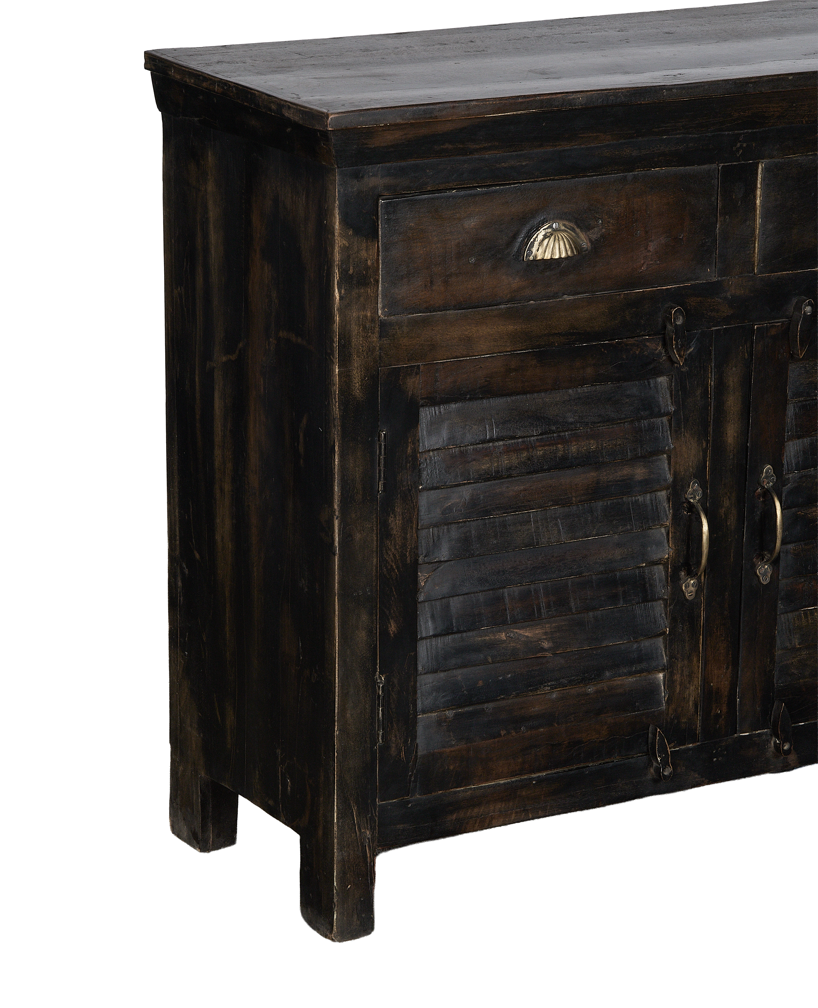 Wood Sideboard - Stained