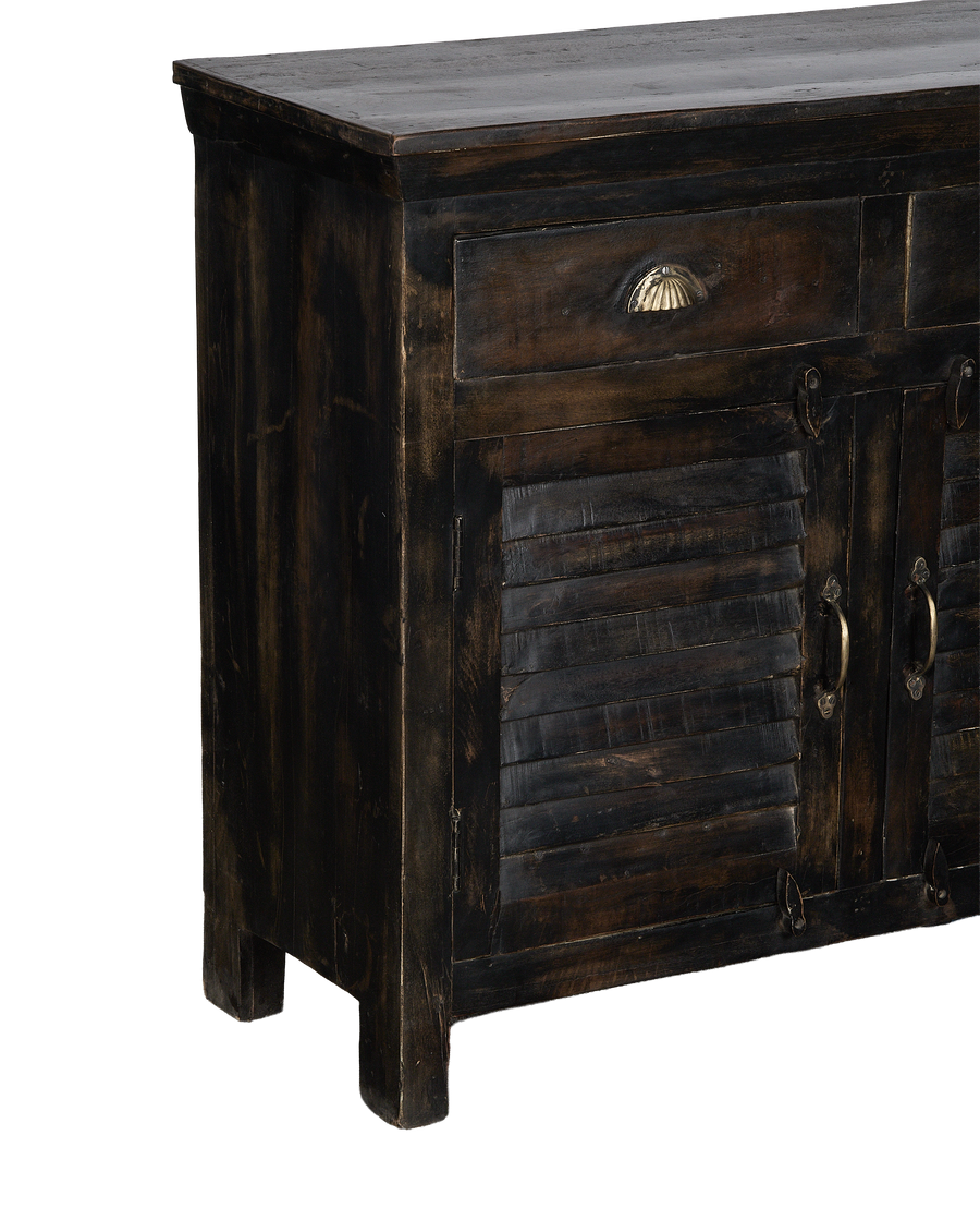 Wood Sideboard - Stained