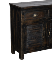 Wood Sideboard - Stained