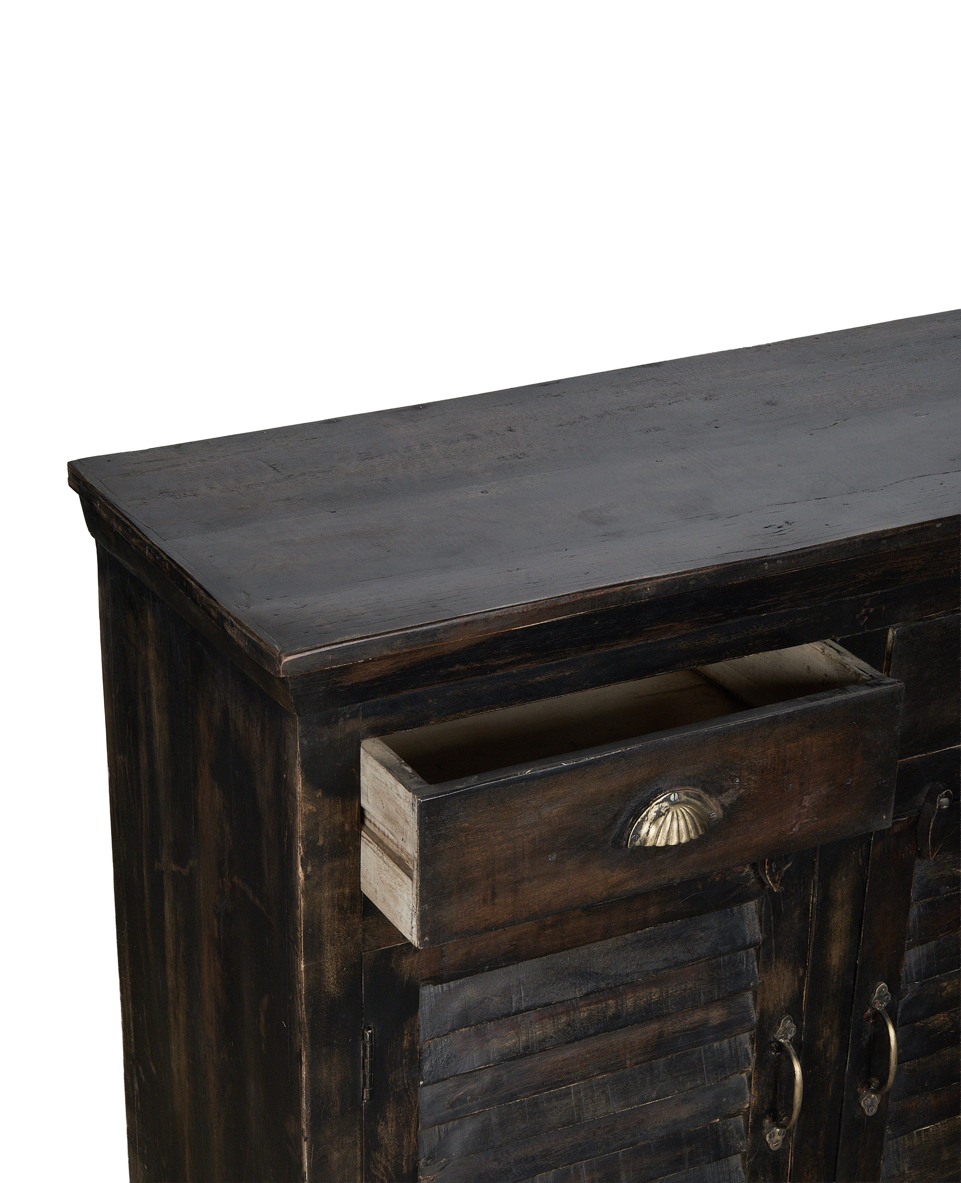 Wood Sideboard - Stained