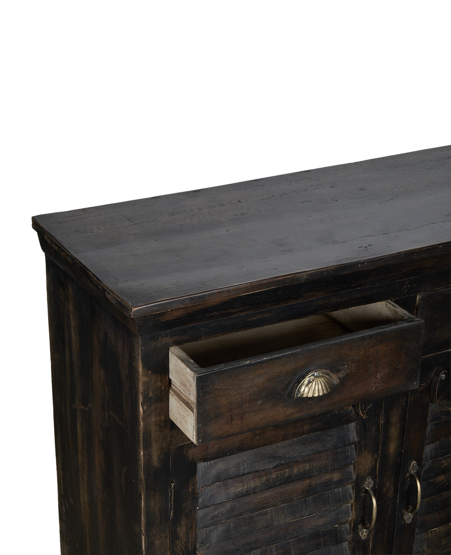 Wood Sideboard - Stained