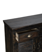 Wood Sideboard - Stained