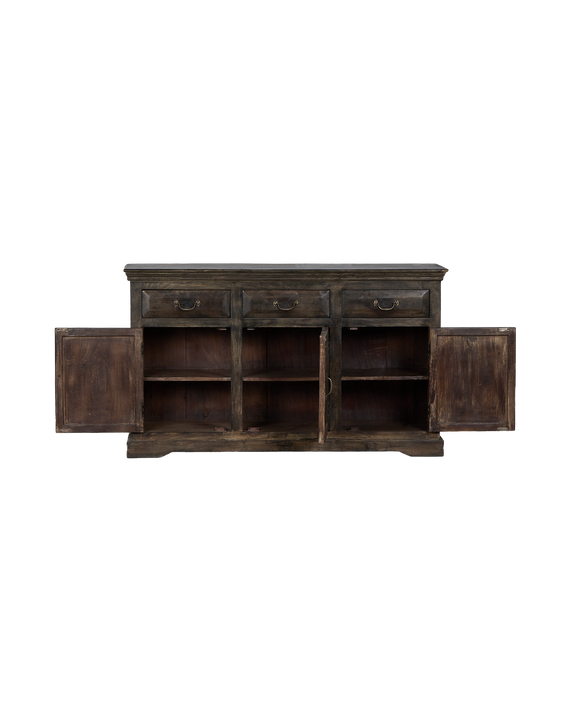 Wood Sideboard - Stained