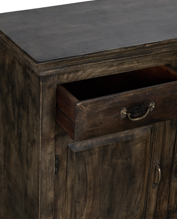 Wood Sideboard - Stained
