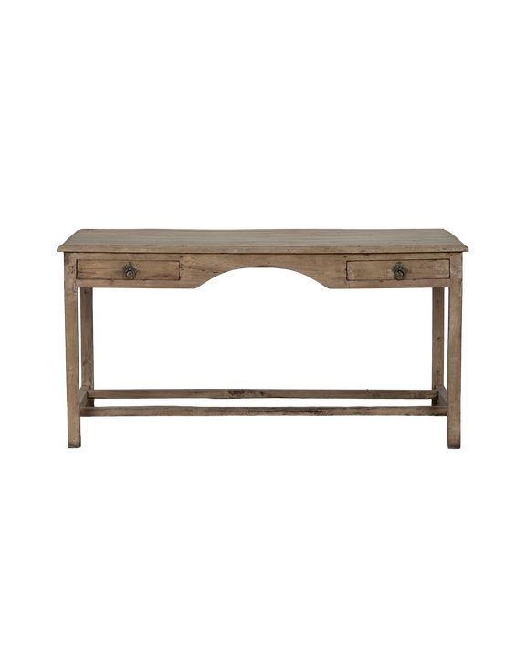 Wood Desk - Bleached