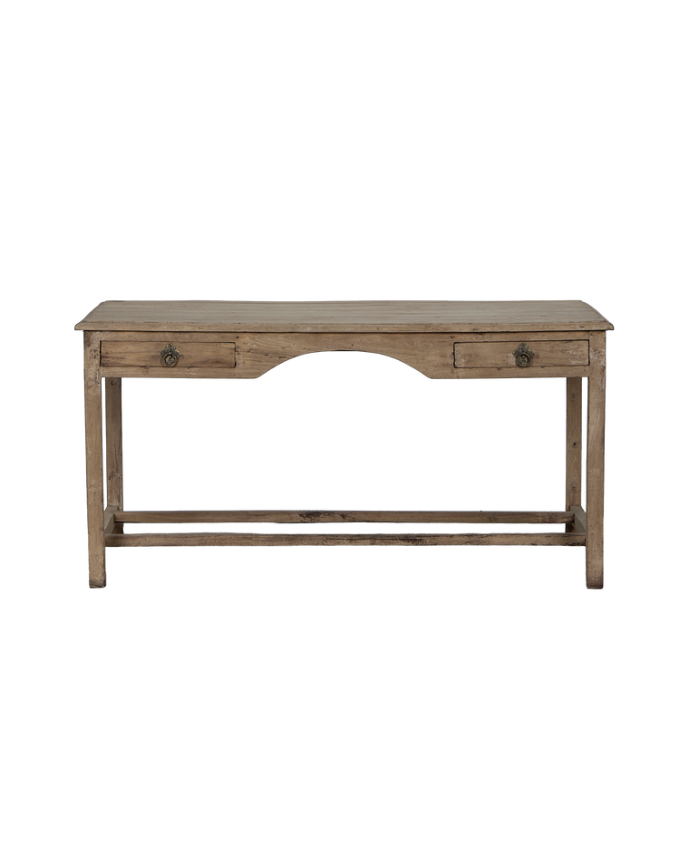 Wood Desk - Bleached