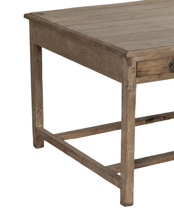 Wood Desk - Bleached
