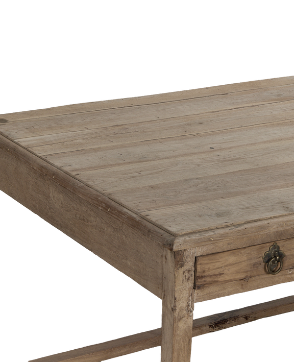 Wood Desk - Bleached