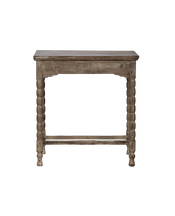 Wood Side Table - Bleached