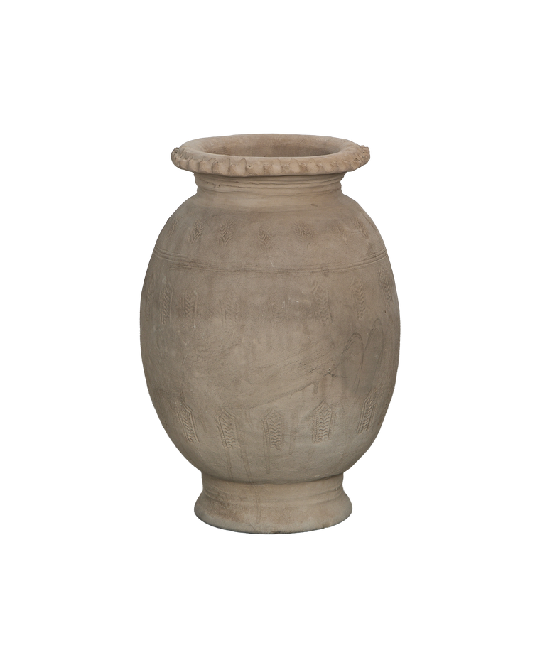 Carved Relief Urn