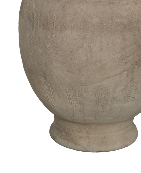 Carved Relief Urn
