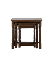 Barley Twist Nesting Tables - Set of 3