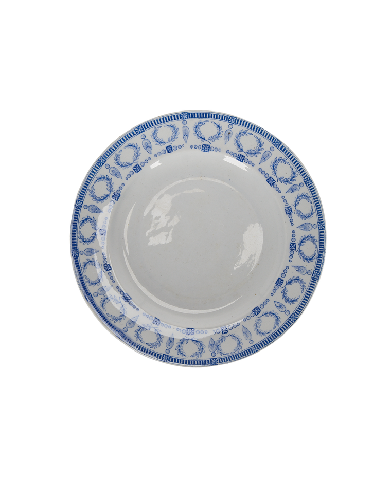 Blue Motif Plates