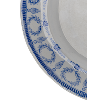 Blue Motif Plates