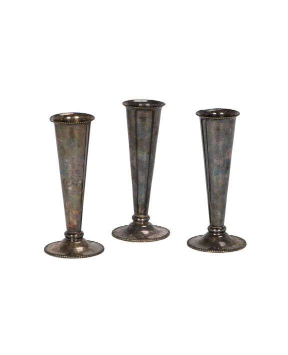 Pewter Bud Vase - Deco