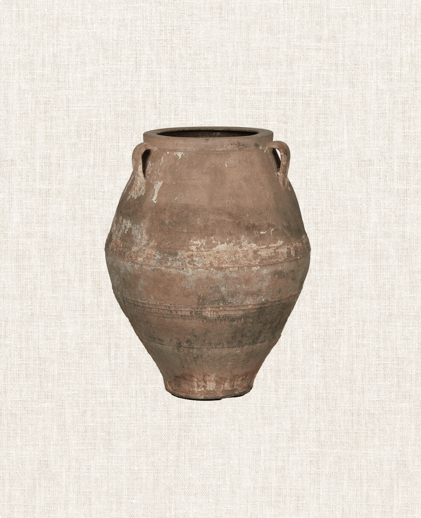 Antique Pithari Pot from Greece made of Clay