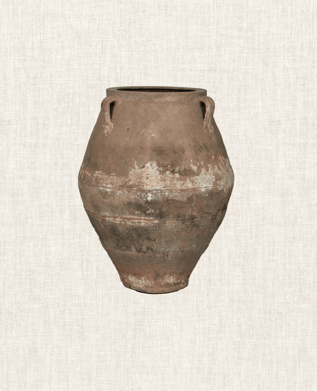 Antique Pithari Pot from Greece made of Clay