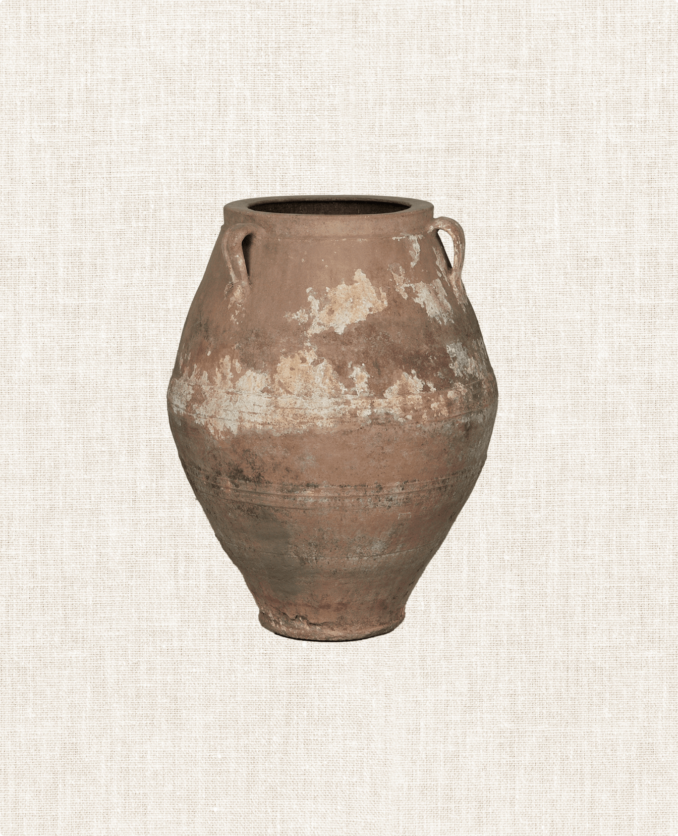 Antique Pithari Pot from Greece made of Clay
